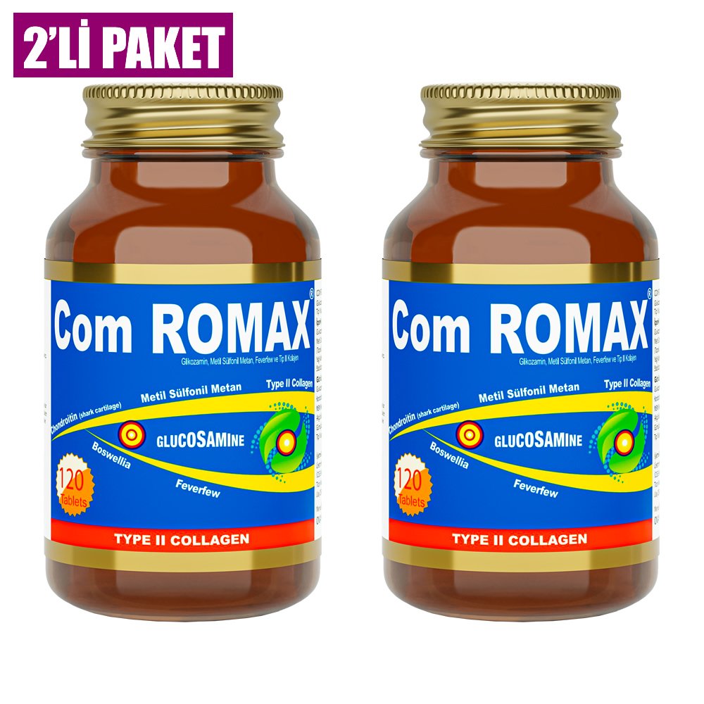 Com Romax 120 Tablet X 2'li Avantaj Paketi